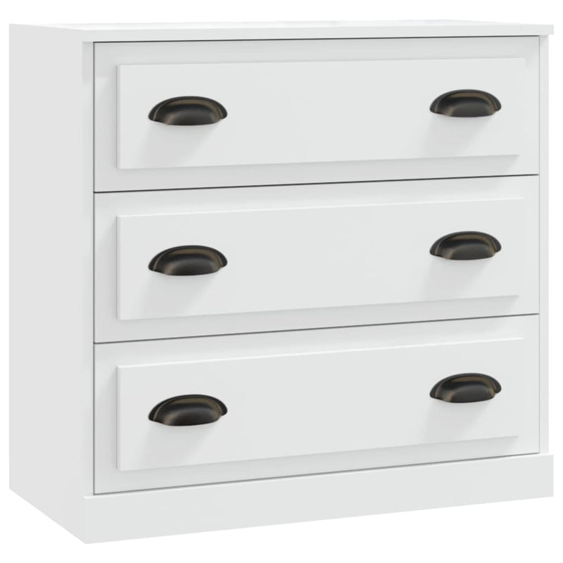 vidaXL fehér szerelt fa tálalószekrény 70x35,5x67,5 cm