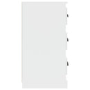 vidaXL fehér szerelt fa tálalószekrény 70x35,5x67,5 cm