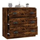 vidaXL sonoma tölgy színű szerelt fa tálalószekrény 70x35,5x67,5 cm