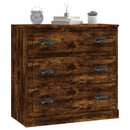 vidaXL sonoma tölgy színű szerelt fa tálalószekrény 70x35,5x67,5 cm