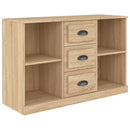 vidaXL sonoma tölgy színű szerelt fa tálalószekrény 104,5x35,5x67,5 cm
