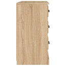 vidaXL sonoma tölgy színű szerelt fa tálalószekrény 104,5x35,5x67,5 cm