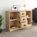 vidaXL sonoma tölgy színű szerelt fa tálalószekrény 104,5x35,5x67,5 cm