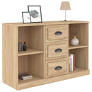 vidaXL sonoma tölgy színű szerelt fa tálalószekrény 104,5x35,5x67,5 cm