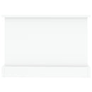 vidaXL fehér szerelt fa dohányzóasztal 90x50x35 cm