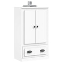 vidaXL fehér szerelt fa magasszekrény 60x35,5x103,5 cm