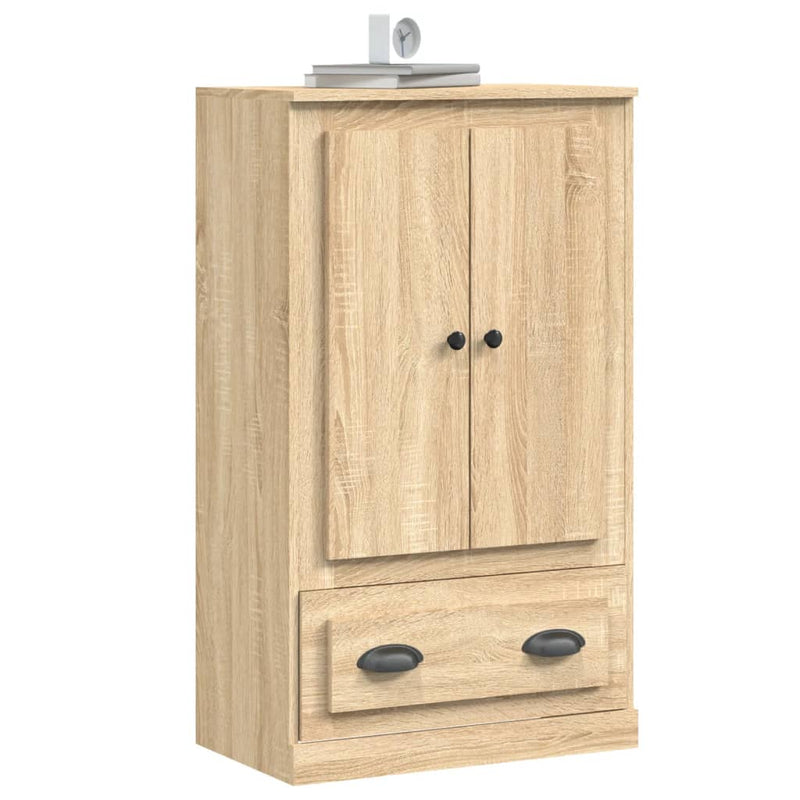vidaXL sonoma tölgy szerelt fa magasszekrény 60x35,5x103,5 cm