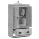 vidaXL betonszürke szerelt fa magasszekrény 60x35,5x103,5 cm