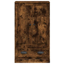 vidaXL füstös tölgy színű szerelt fa magasszekrény 60x35,5x103,5 cm