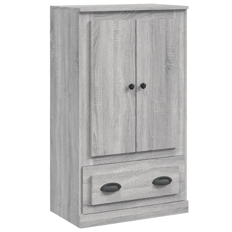 vidaXL szürke sonoma szerelt fa magasszekrény 60x35,5x103,5 cm