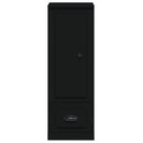 vidaXL fekete szerelt fa magasszekrény 36x35,5x103,5 cm