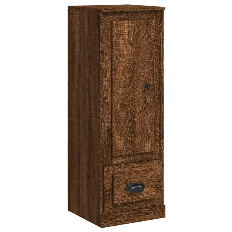 vidaXL barna tölgy színű szerelt fa magasszekrény 36x35,5x103,5 cm