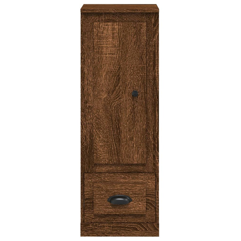 vidaXL barna tölgy színű szerelt fa magasszekrény 36x35,5x103,5 cm
