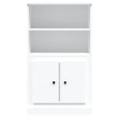 vidaXL fehér szerelt fa magasszekrény 60x35,5x103,5 cm