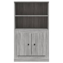 vidaXL szürke sonoma szerelt fa magasszekrény 60x35,5x103,5 cm
