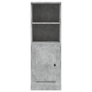 vidaXL betonszürke szerelt fa magasszekrény 36x35,5x103,5 cm