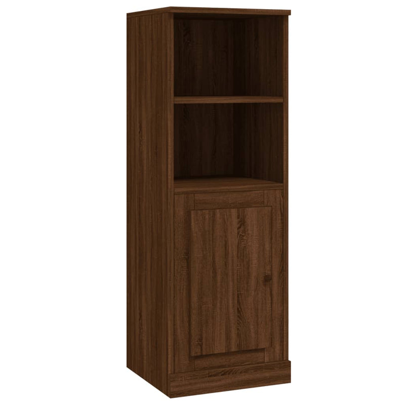 vidaXL barna tölgy színű szerelt fa magasszekrény 36x35,5x103,5 cm