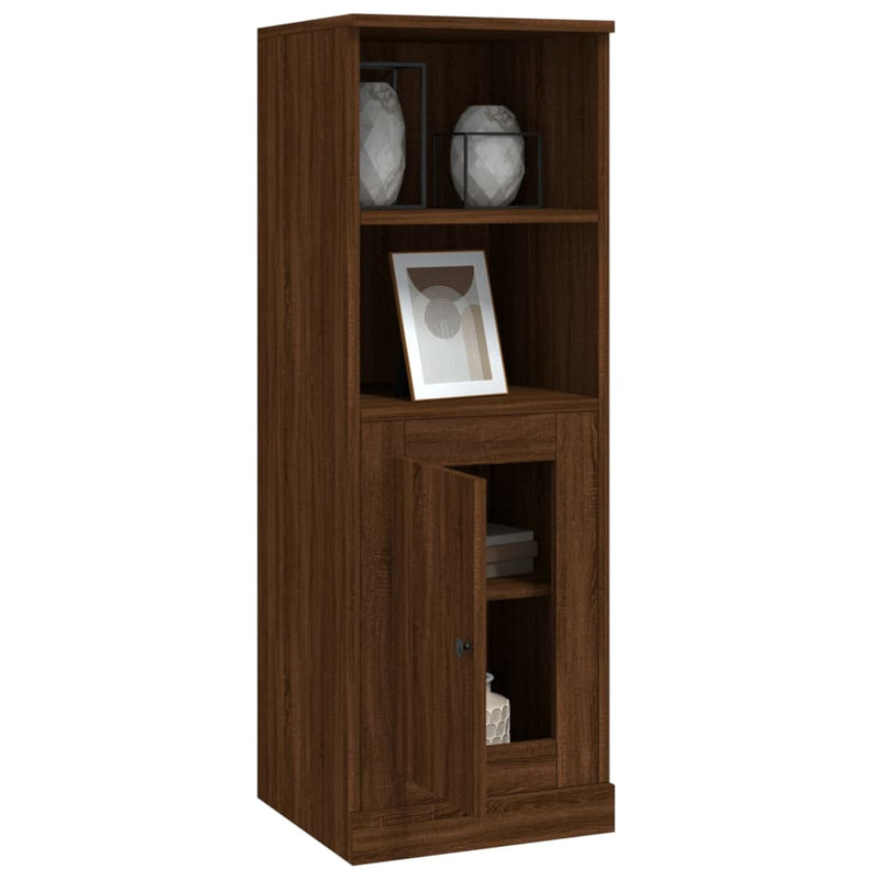 vidaXL barna tölgy színű szerelt fa magasszekrény 36x35,5x103,5 cm