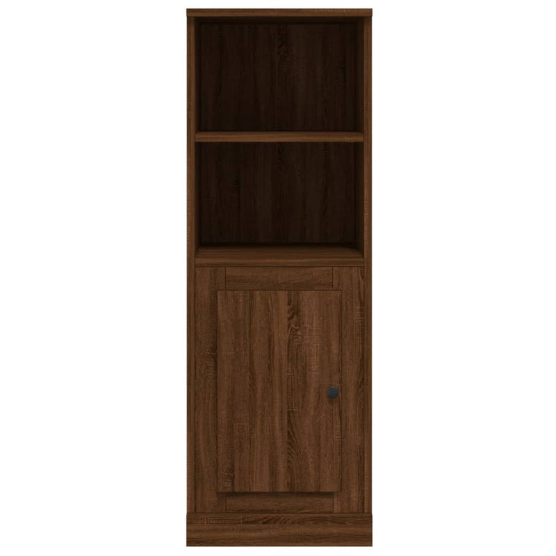 vidaXL barna tölgy színű szerelt fa magasszekrény 36x35,5x103,5 cm