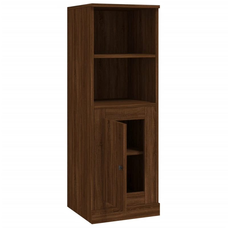 vidaXL barna tölgy színű szerelt fa magasszekrény 36x35,5x103,5 cm
