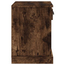 vidaXL 2 db füstös tölgy színű éjjeliszekrény 43x36x50 cm