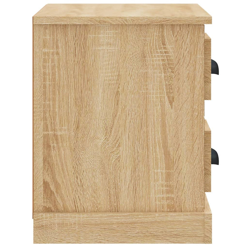 vidaXL sonoma tölgy színű éjjeliszekrény 60x35,5x45 cm