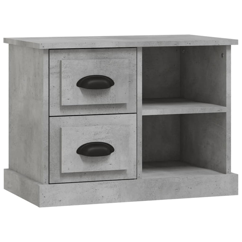vidaXL betonszürke éjjeliszekrény 60x35,5x45 cm