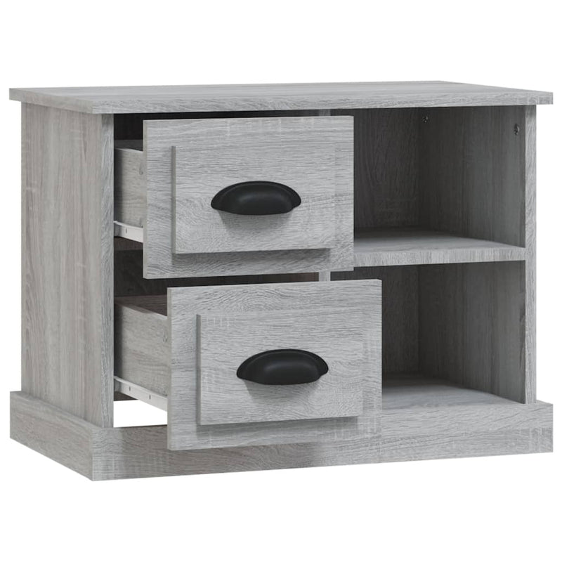 vidaXL szürke sonoma színű éjjeliszekrény 60x35,5x45 cm