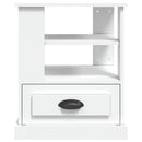 vidaXL fehér szerelt fa kisasztal 50x50x60 cm