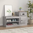 vidaXL szürke sonoma színű szerelt fa cipősszekrény 100x42x60 cm
