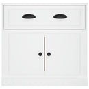 vidaXL fehér szerelt fa tálalószekrény 70x35,5x67,5 cm