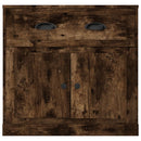 vidaXL sonoma tölgy színű szerelt fa tálalószekrény 70x35,5x67,5 cm