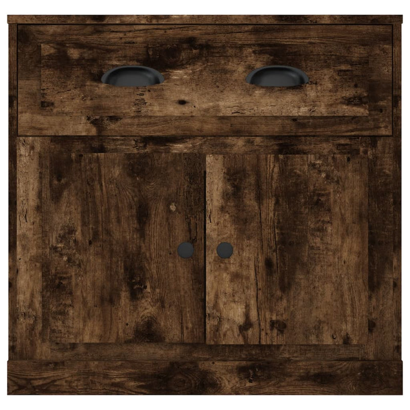 vidaXL sonoma tölgy színű szerelt fa tálalószekrény 70x35,5x67,5 cm