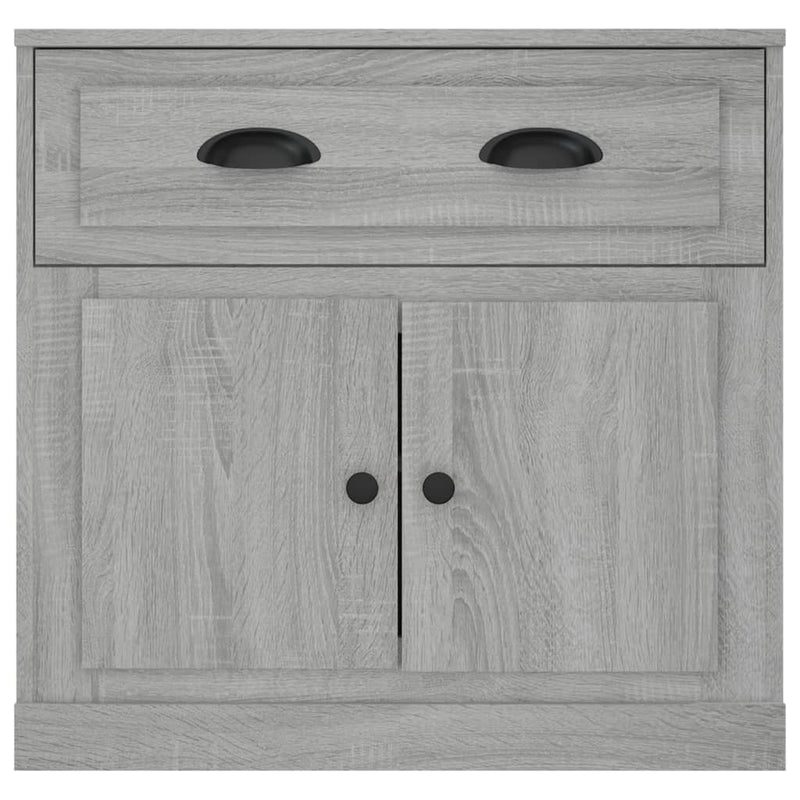 vidaXL szürke sonoma színű szerelt fa tálalószekrény 70x35,5x67,5 cm