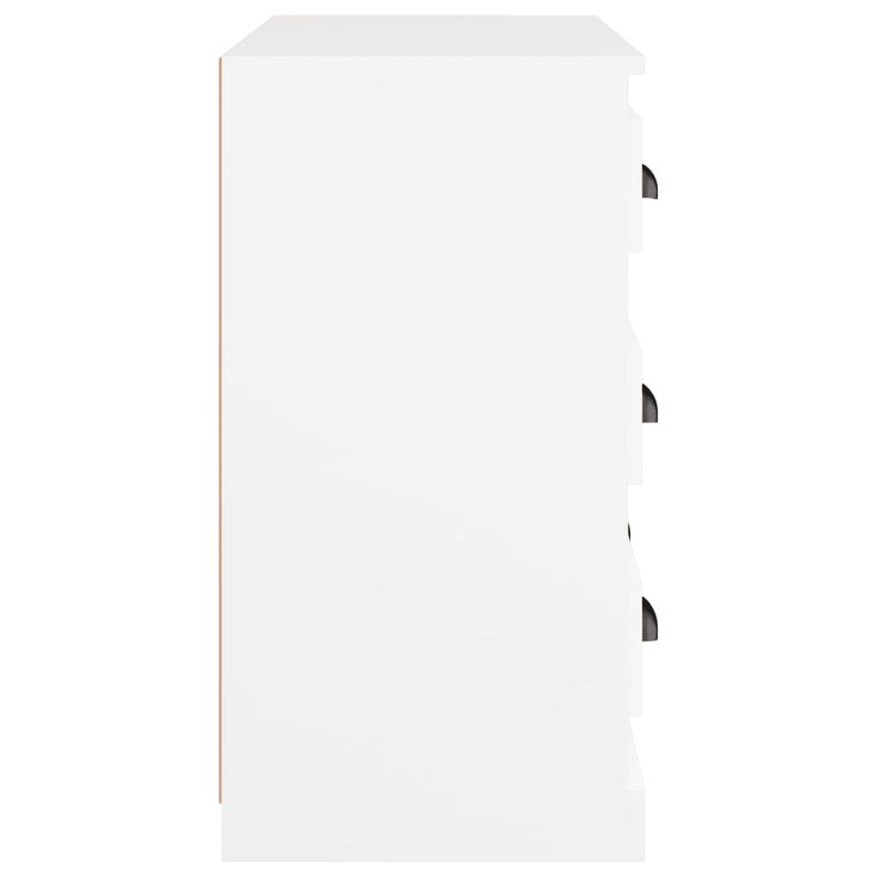 vidaXL fehér szerelt fa tálalószekrény 70x35,5x67,5 cm