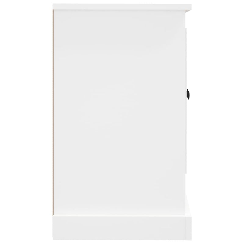 vidaXL fehér szerelt fa tálalószekrény 100x35,5x60 cm
