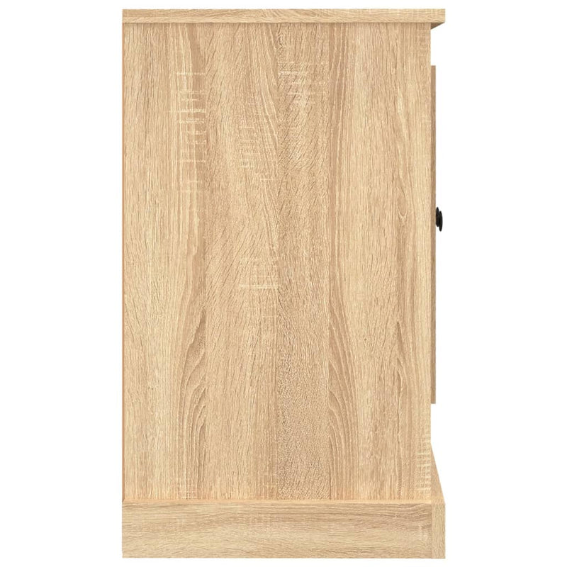 vidaXL sonoma tölgy színű szerelt fa tálalóasztal 100x35,5x60 cm