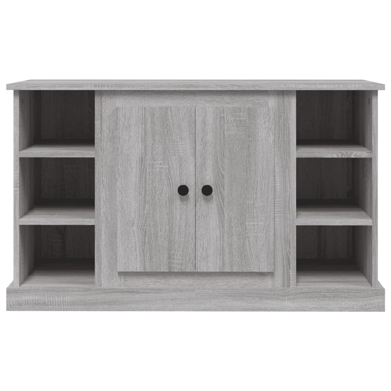 vidaXL szürke sonoma színű szerelt fa tálalószekrény 100x35,5x60 cm