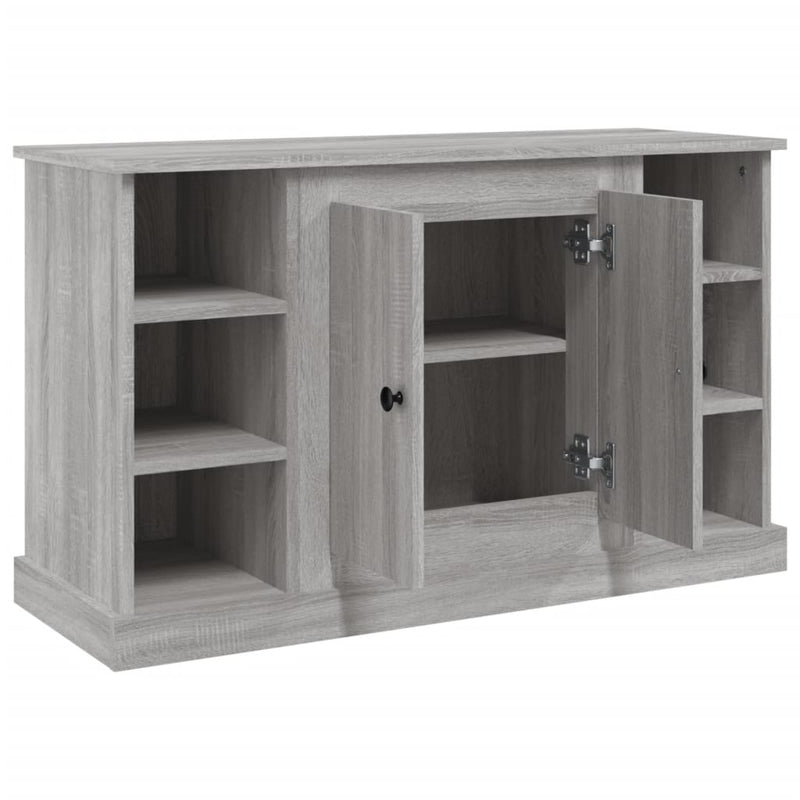 vidaXL szürke sonoma színű szerelt fa tálalószekrény 100x35,5x60 cm