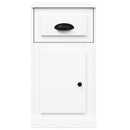 vidaXL fehér szerelt fa kisszekrény fiókkal 40 x 50 x 75 cm