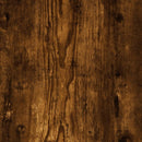 vidaXL füstös tölgy színű szerelt fa kisszekrény fiókkal 40x50x75 cm