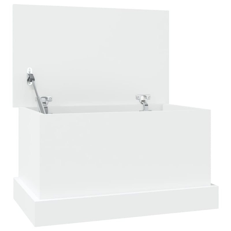 vidaXL fehér, rétegelt fa tárolódoboz 50 x 30 x 28 cm