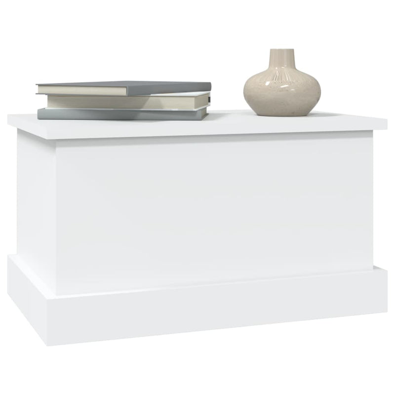 vidaXL fehér, rétegelt fa tárolódoboz 50 x 30 x 28 cm