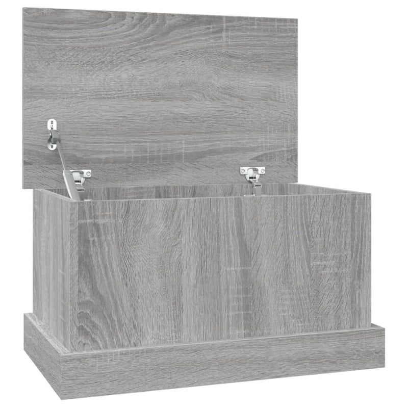 vidaXL szürke sonoma szerelt fa tárolóláda 50x30x28 cm