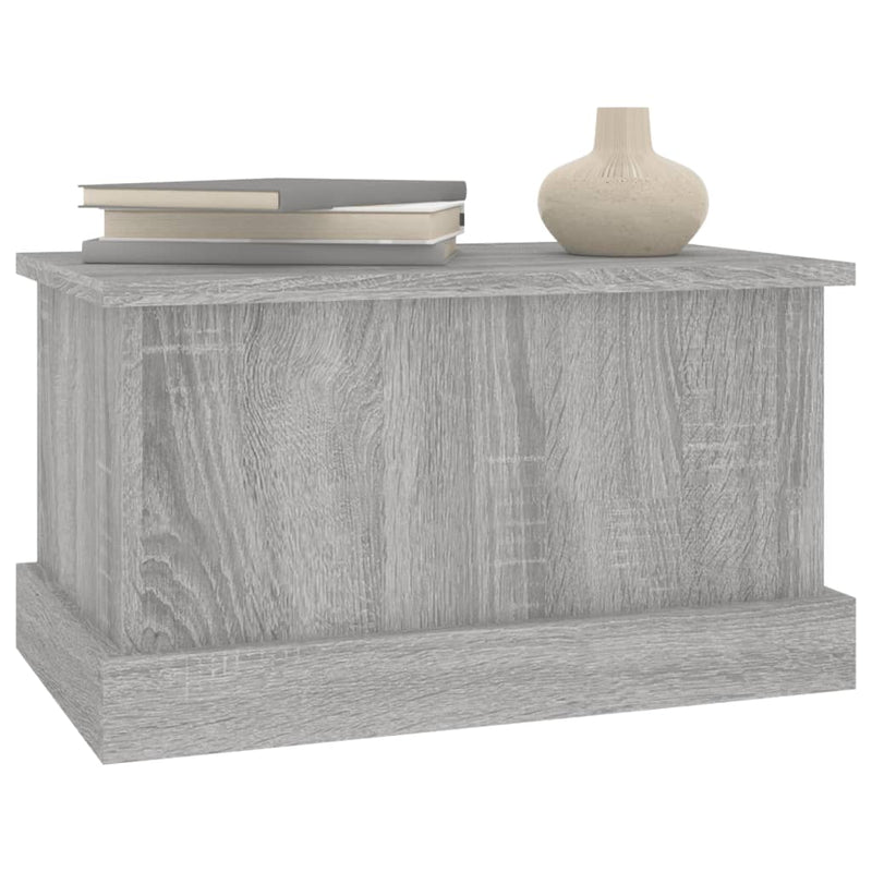 vidaXL szürke sonoma szerelt fa tárolóláda 50x30x28 cm
