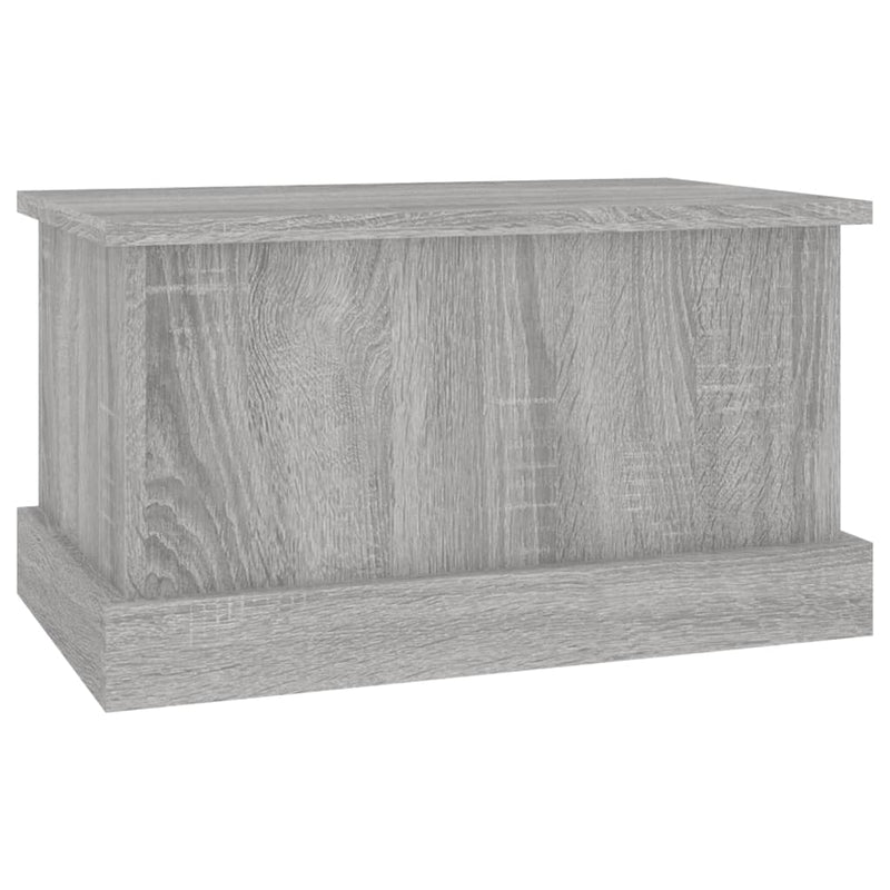vidaXL szürke sonoma szerelt fa tárolóláda 50x30x28 cm
