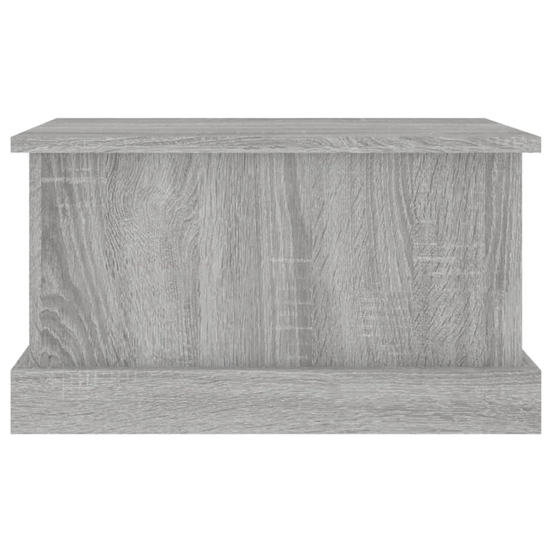 vidaXL szürke sonoma szerelt fa tárolóláda 50x30x28 cm