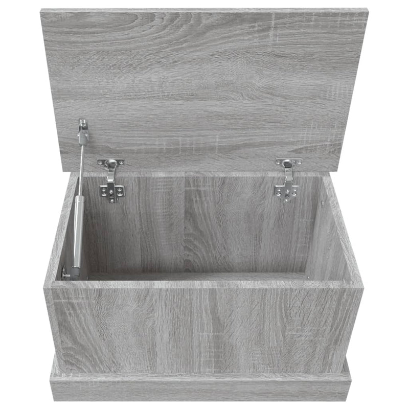 vidaXL szürke sonoma szerelt fa tárolóláda 50x30x28 cm
