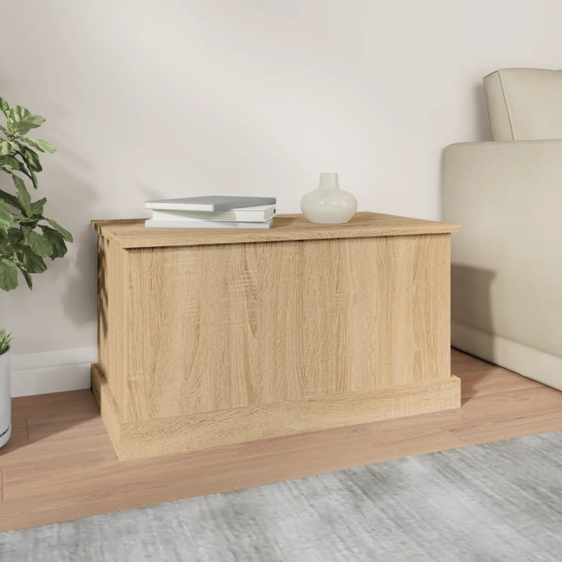 vidaXL sonoma tölgyfa tárolóláda 70 x 40 x 38 cm rétegelt fa