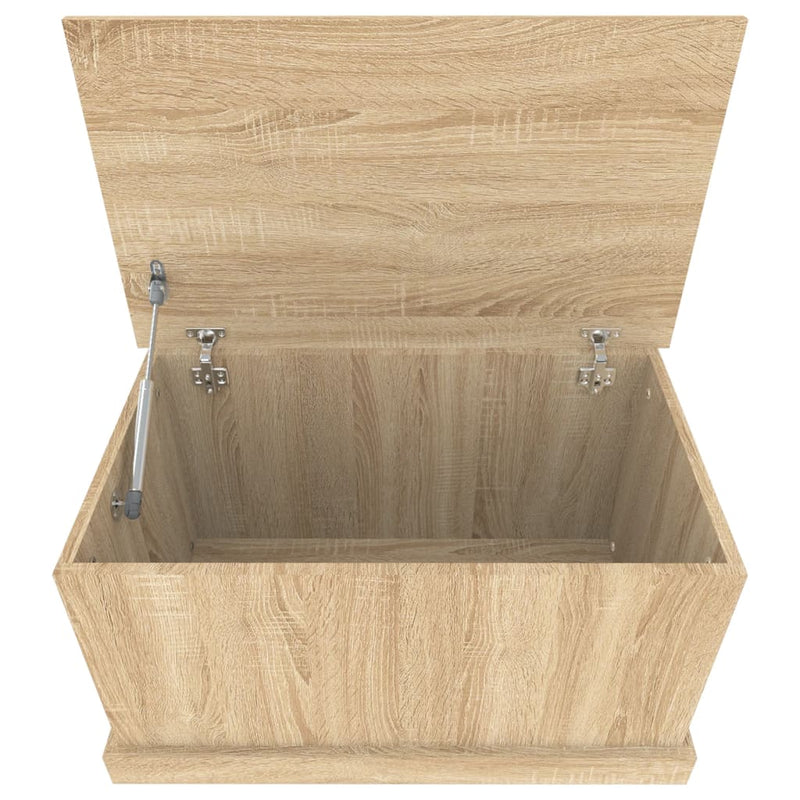 vidaXL sonoma tölgyfa tárolóláda 70 x 40 x 38 cm rétegelt fa